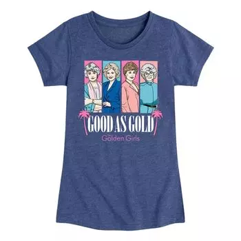 Футболка Golden Girls Good As Gold с рисунком для девочек 7–16 лет Licensed Character