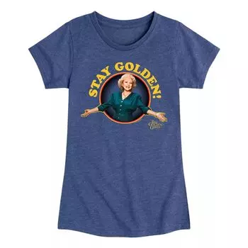 Футболка Golden Girls Stay Golden с рисунком для девочек 7–16 лет Licensed Character