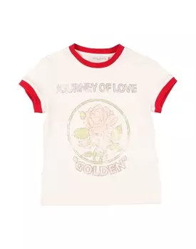 Футболка Golden Goose, молочный