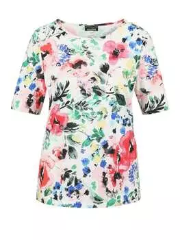 Футболка GOLDNER, цвет bunt/gemustert