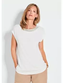 Футболка GOLDNER, цвет cremewei