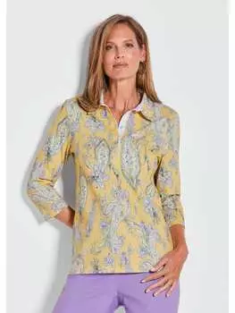 Футболка GOLDNER, цвет gelb/gemustert