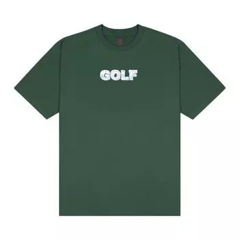 Футболка GOLF WANG Ice Logo Tee Dark Green, зеленый