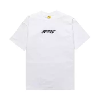 Футболка GOLF WANG Speed Logo Tee 'White', белый