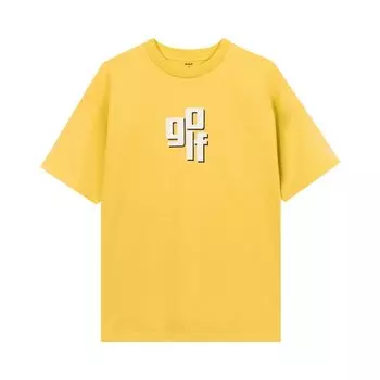 Футболка GOLF WANG Stacked 'Yellow', желтый