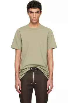Футболка голливудского уровня Rick Owens, цвет celadon
