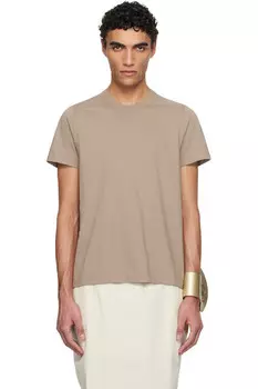 Футболка голливудского уровня Rick Owens, цвет flesh
