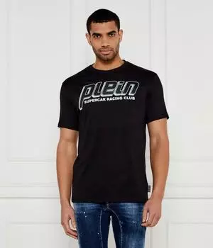 Футболка гоночного клуба Regular fit Philipp Plein, черный