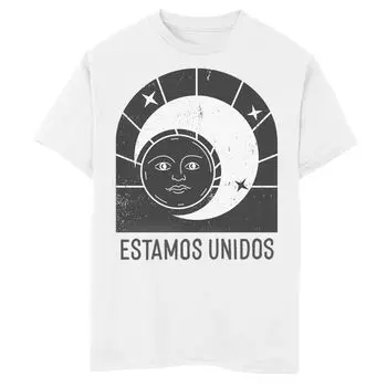 Футболка Gonzales Estamos Unidos для мальчиков 8–20 лет с печатью Sun And Moon Licensed Character