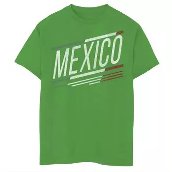 Футболка Gonzales Mexico с косыми полосками и логотипом для мальчиков Licensed Character
