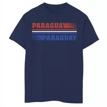 Футболка Gonzales Paraguay с разноцветными буквами для мальчиков Licensed Character