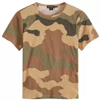 Футболка Good American Slim Fitted Tee, цвет Fatigue Green