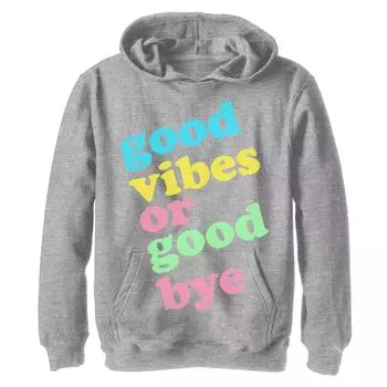 Футболка Good Vibes Or Good Bye для мальчиков 8–20 лет с разноцветным рисунком Licensed Character