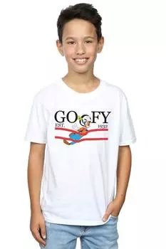 Футболка Goofy By Nature Disney, белый