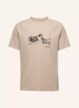 Футболка гора 8035 Mammut, мультиколор