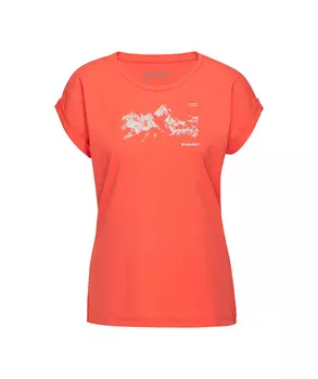 Футболка гора 8035м Mammut, оранжевый