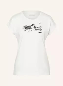 Футболка гора MAMMUT, экрю