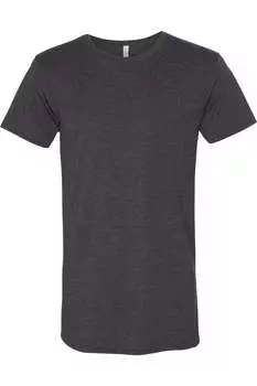 Футболка городского кроя BELLA + CANVAS с длинным рукавом, темно-серый