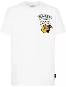 Футболка Gothic Duck Philipp Plein, белый
