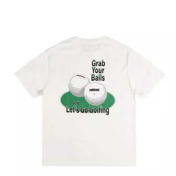 Футболка grab your balls Metalwood, белый