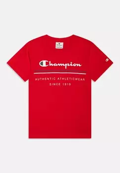 Футболка GRAPHIC CREWNECK UNISEX Champion, красный