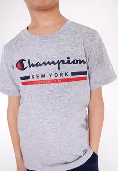 Футболка GRAPHIC CREWNECK UNISEX Champion, серый