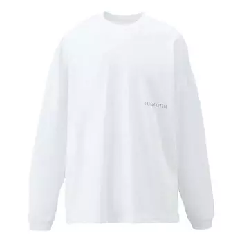 Футболка graphic long sleeves t-shirt 'white purple' Onitsuka Tiger, белый