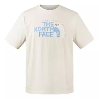 Футболка graphic t-shirt 'white teal' The North Face, белый