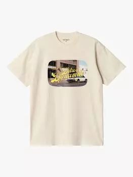 Футболка greatest flick regular fit с коротким рукавом Carhartt WIP, цвет Natural