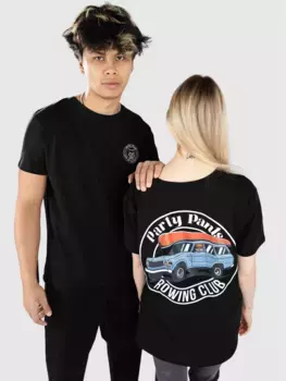 Футболка гребного клуба Party Pants, черный