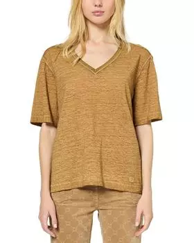 Футболка Greta Gerard Darel, коричневый/бежевый