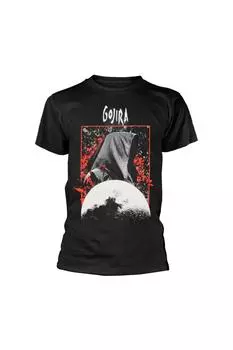 Футболка Grim Moon из органического хлопка Gojira, черный