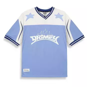 Футболка Grimey Infamous Deeper Oversize short sleeve v neck, синий