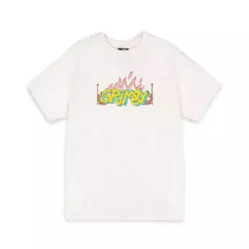 Футболка Grimey Jurassic Proud, белый