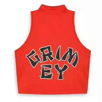 Футболка Grimey Lucky Dragon Sleeveless High Neck, красный