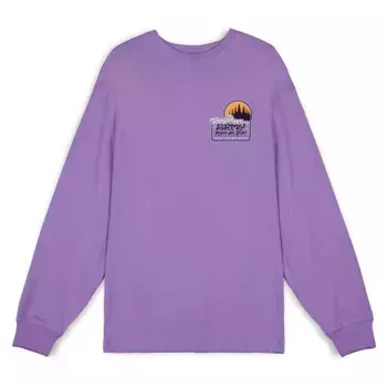 Футболка Grimey Ufollow, фиолетовый