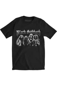 Футболка «Групповой снимок» Black Sabbath, черный
