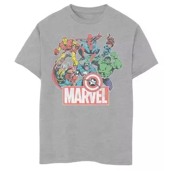 Футболка группы Marvel Avengers для мальчиков 8–20 лет Licensed Character