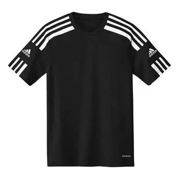 Футболка (GS) adidas 3-Stripes Short Sleeves Tee 'Black White' GN5739, черный