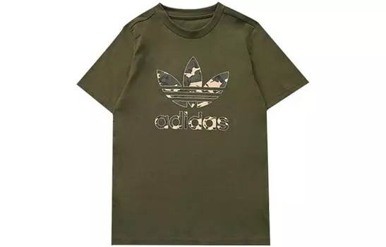 Футболка GS Adidas Originals, зеленый