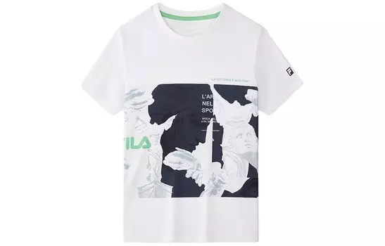 Футболка GS Fila Kids, цвет Jade White