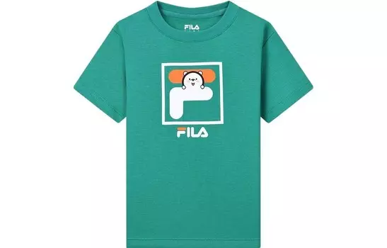 Футболка GS Fila Kids, зеленый