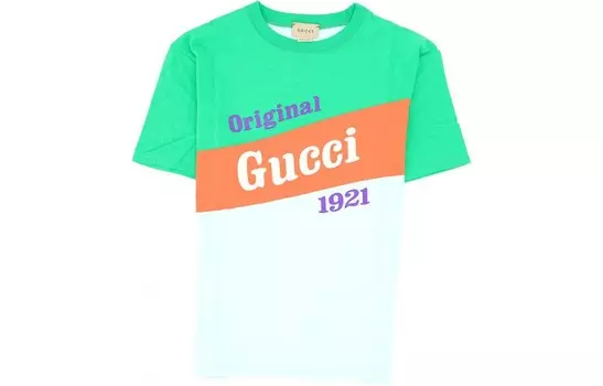 Футболка Gucci детская, зеленый