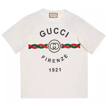 Футболка Gucci Firenze 1921, белый