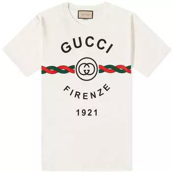 Футболка Gucci Firenze Print Tee