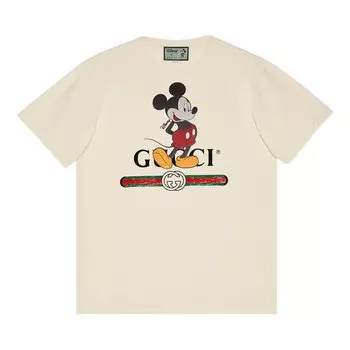 Футболка Gucci x Disney Oversize T-Shirt White, белый