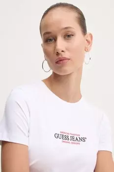 Футболка Guess Jeans, белый