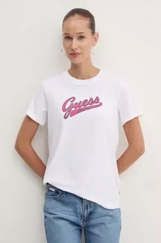 Футболка Guess Jeans, белый