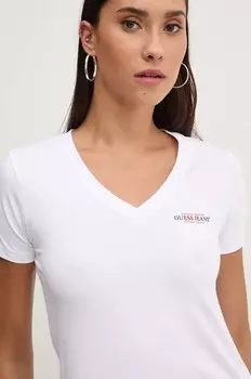 Футболка Guess Jeans, белый