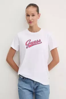 Футболка Guess Jeans, белый